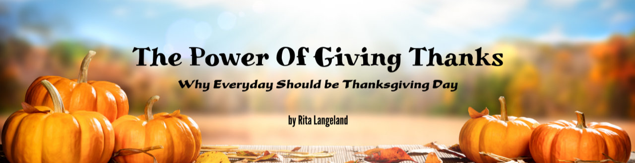 Thanksgiving Gratitude and the Spirit of Giving Back